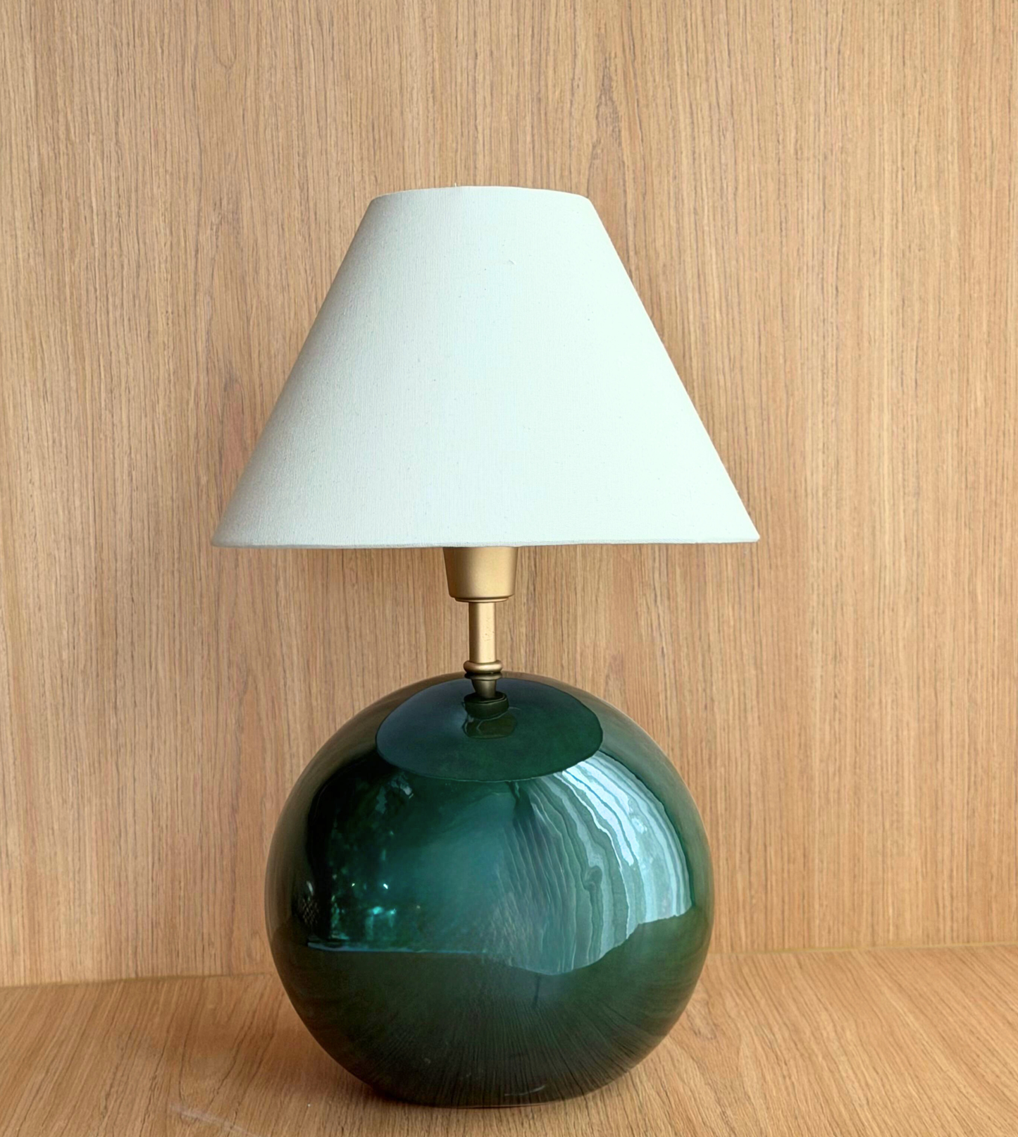 Abajur Bola Verde